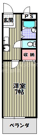 シャローム金剛 間取り図