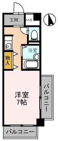 アヴァンセ21 間取り図