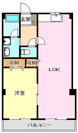 山本レンターマンション 間取り図