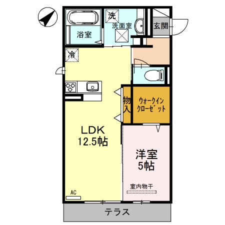 パラッツォ伏尾 間取り図