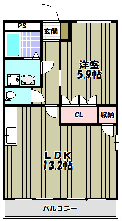 メルヴェール 間取り図