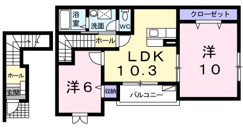 オブコニカ 間取り図