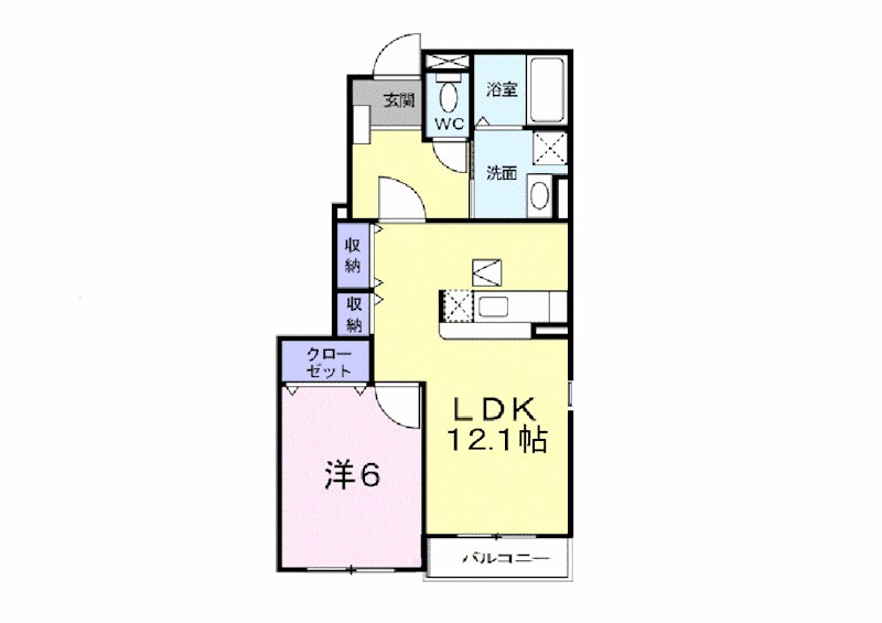 フィオーレ 間取り図