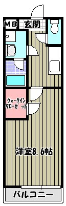 ハイブリッジ 間取り図