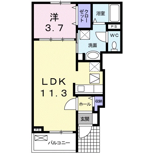 アプローズ 間取り図