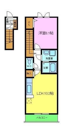 サンクレメンテパレス 間取り図