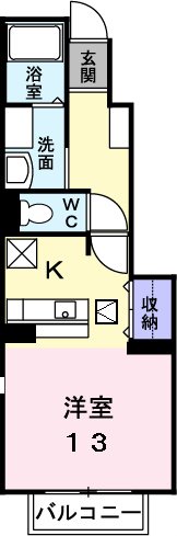アイリィービュー 間取り図