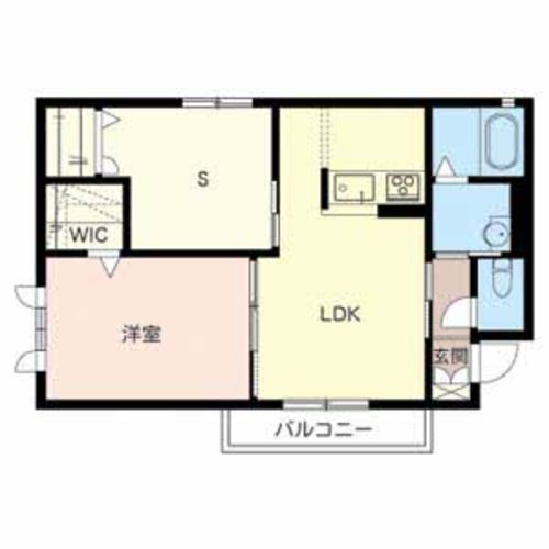 シャーメゾンサンピラー 間取り図