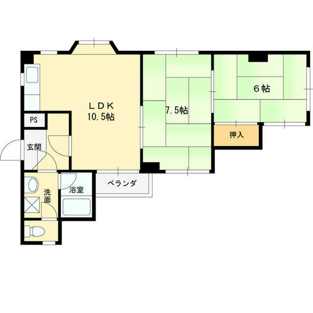 プチリベルテ 間取り図