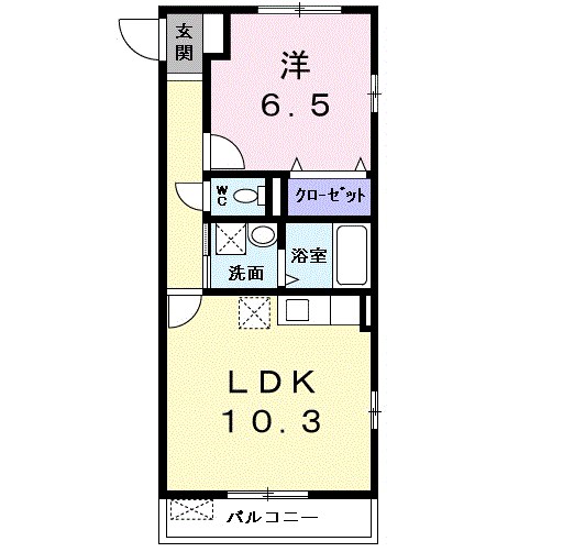 ガーデン　ダイキ 間取り図