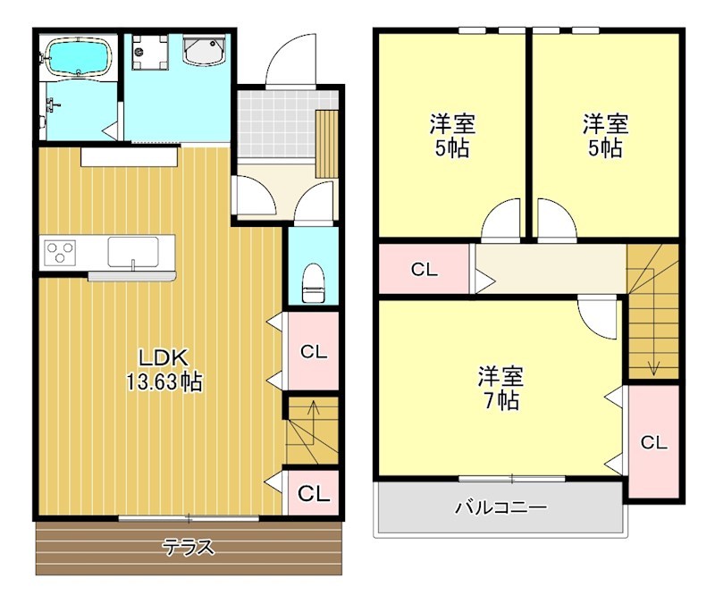 ブリーズテラス本町 間取り図