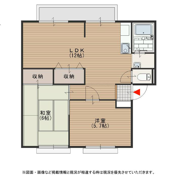 サンビレッジ杉山 間取り図