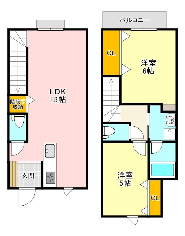 ノワールコート 間取り図