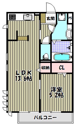 ディーモンテ深井沢町 間取り図