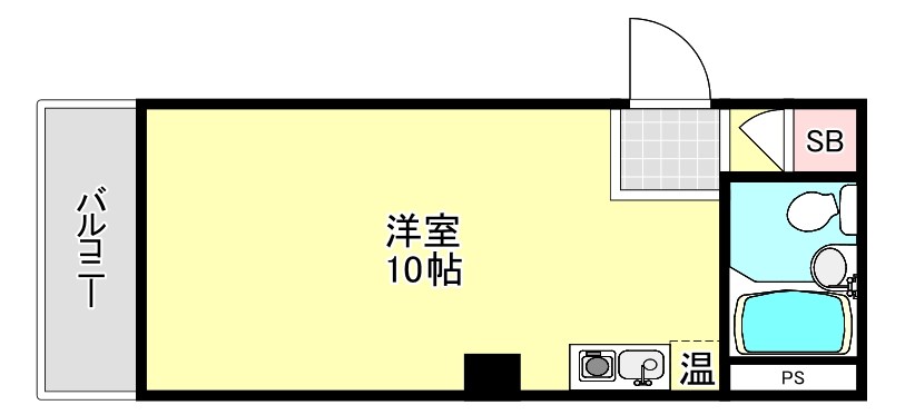 エスティライフ富田林 間取り図