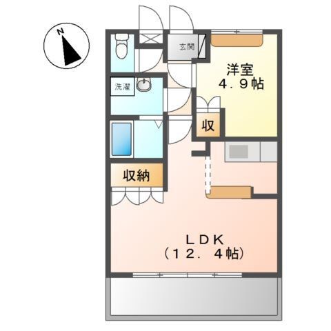 エスペーレ光明池I 間取り図
