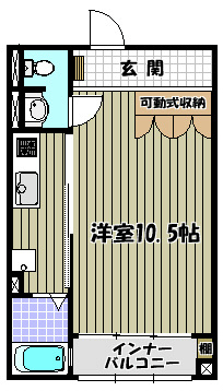 クリプトメリア 間取り図