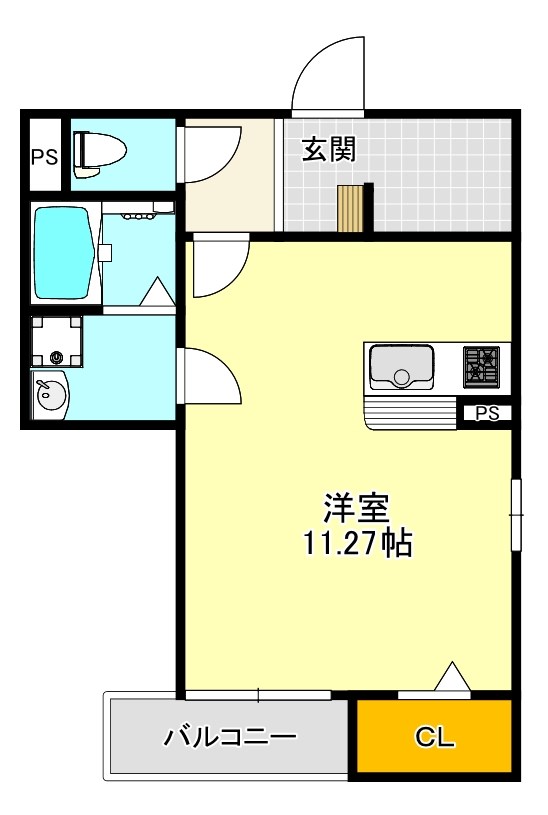 F+style狭山・池尻中1号館 間取り図