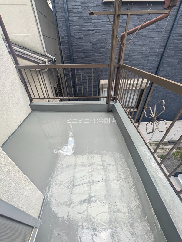 美原区大饗貸家 ベランダ