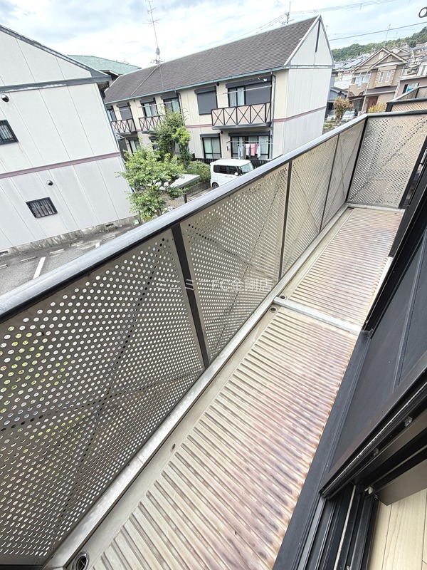 パークハイツC棟 ベランダ