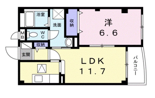 グランレーヴ 間取り図