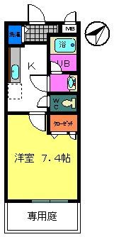 フジパレス水池 間取り図