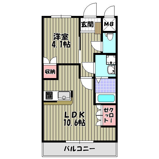 アマービレ 間取り図