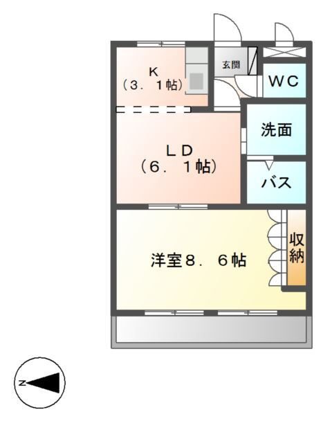 LIVELY　HEIM 間取り図