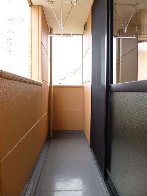 シャルマン桂 ベランダ