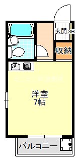 エステート北野田 間取り図