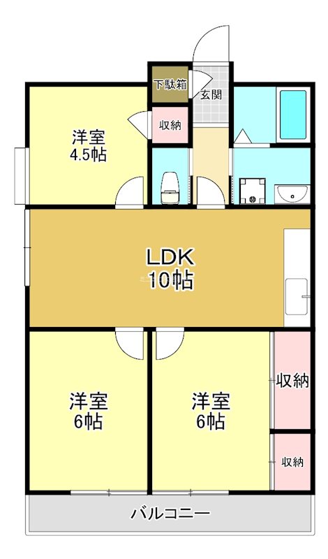 マイネハイマート深井 間取り