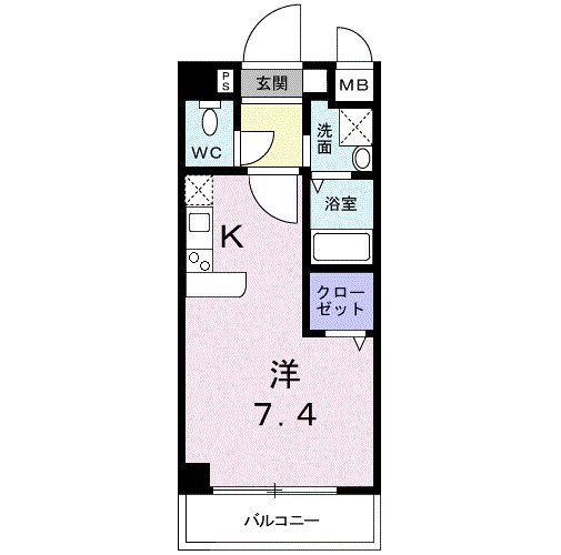 アウローラ冨士 間取り図