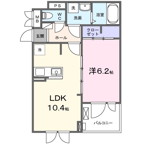ポルチュラーカ 間取り図