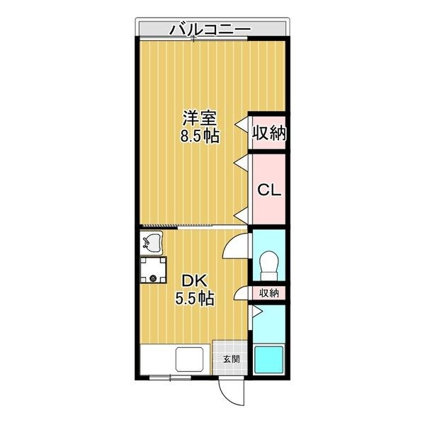 平井マンション 間取り図
