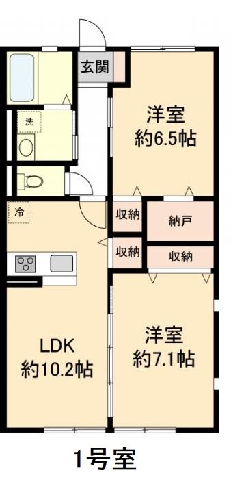 Dear　Court 間取り図