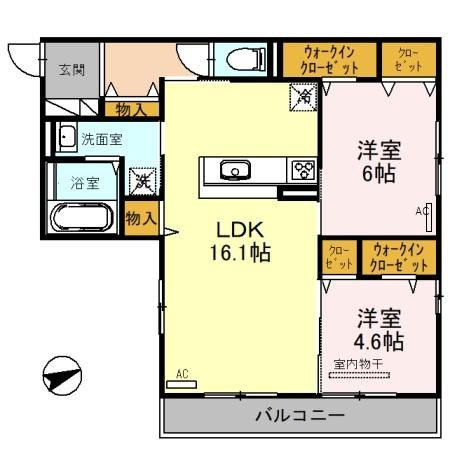 FOREST大美野 間取り図
