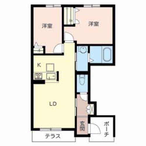 シャーメゾンサラ 間取り図