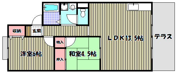 リヴセジュール 間取り図