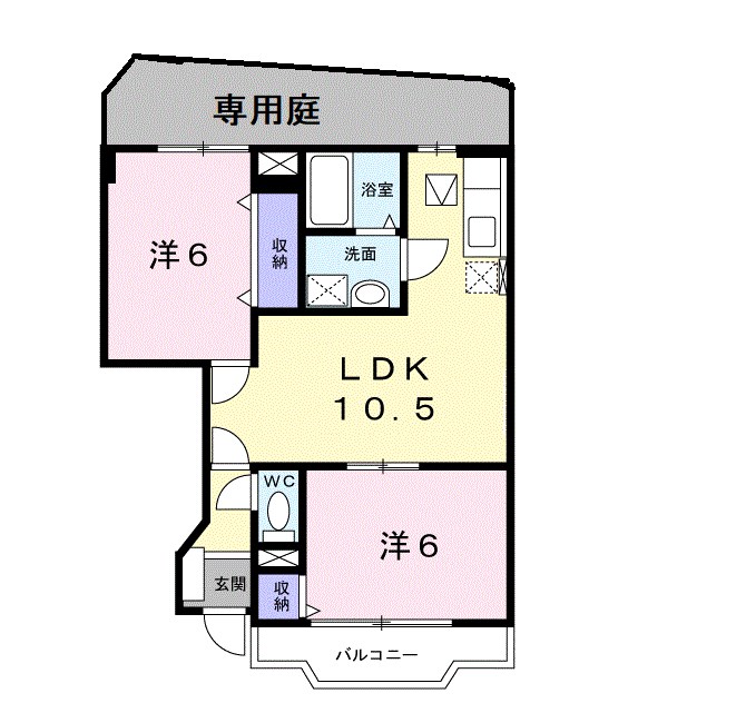 フィル・ヒューゲル 間取り図
