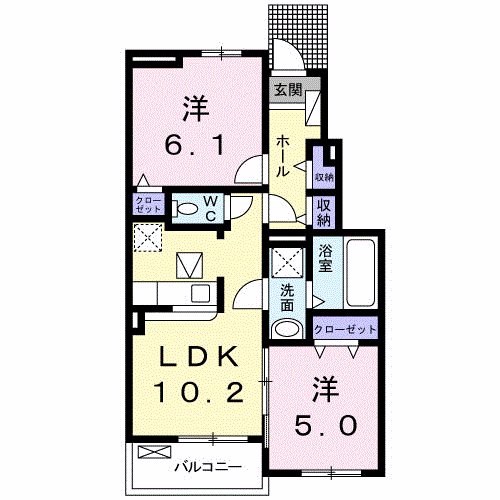 グラン　ソレイユ 間取り