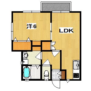 ウィンドミル波崎七番館 間取り
