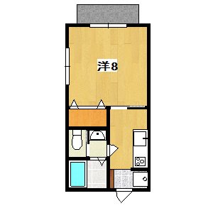 メゾンフローラＢ 間取り