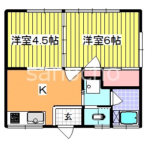 グリーンハイツ（清川町） 間取り