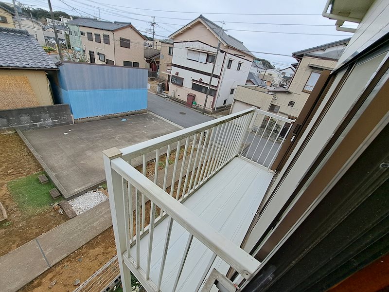グリーンハイツ（清川町） ベランダ