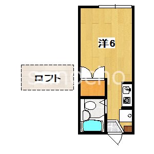 Ｗｏｏｄ　ＢｅｌｌⅠ 間取り