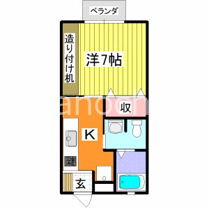 リバーパレス栄 間取り