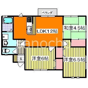 グランピアコーポＤ 間取り
