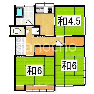 岡根貸家 間取り