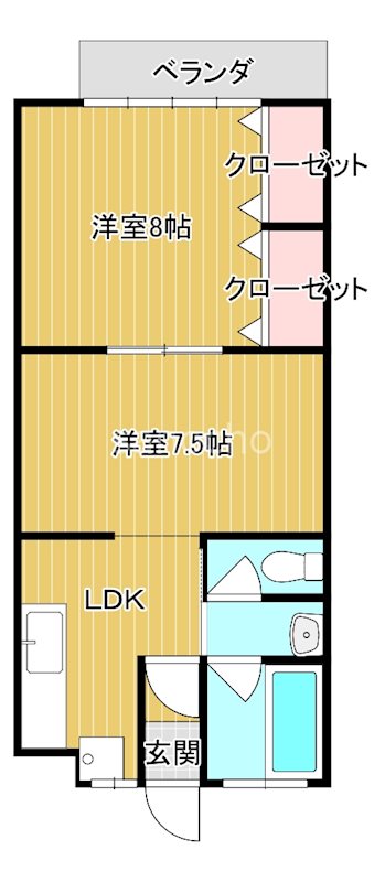 渡辺マンション 間取り