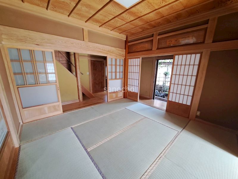 南小川町戸建 リビング
